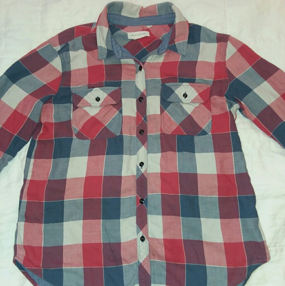 Nordstrom Treasure & Bond Flannel Shirt - Picture 1 of 5